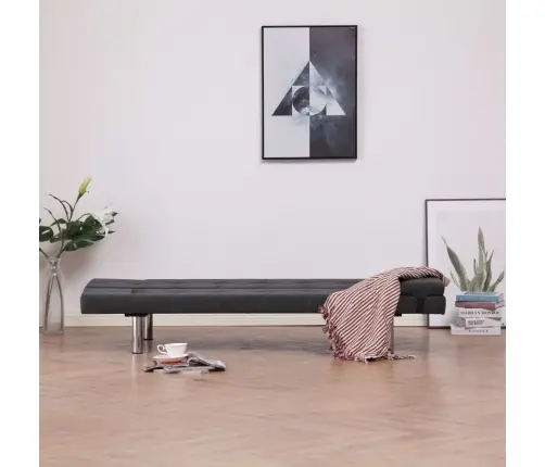 Diivanvoodi Kahe Padjaga, Tumehall, Polüester