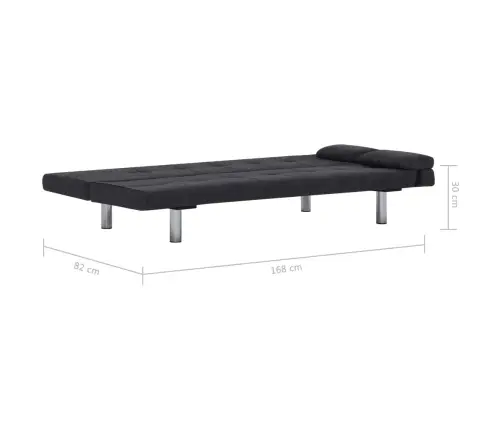 Diivanvoodi Kahe Padjaga, Tumehall, Polüester