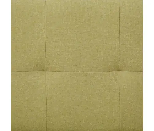 Izvelkams Dīvāns Ar 2 Spilveniem, Zaļš Poliesters Vidaxl