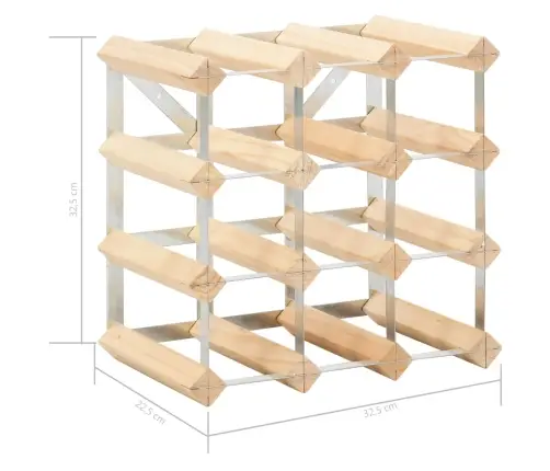 Veiniriiul 12 Pudelile, Männipuit