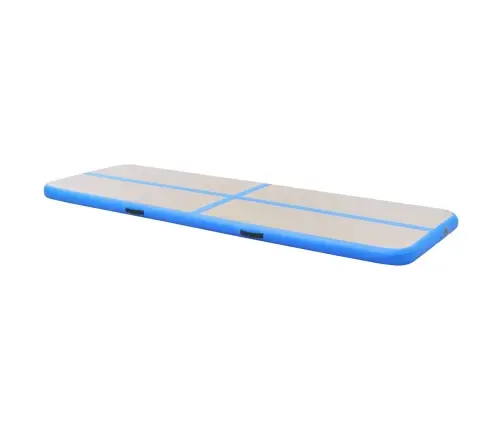 Täispumbatav Võimlemismatt Pumbaga 400 X 100 X 10 Cm Pvc Sinine