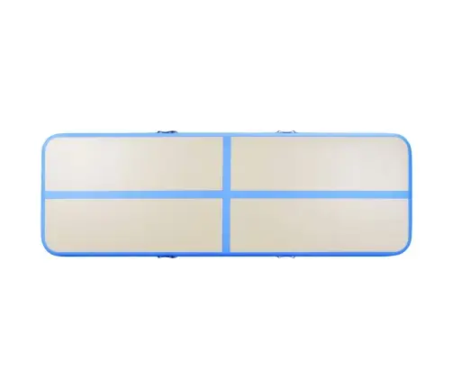 Täispumbatav Võimlemismatt Pumbaga 400 X 100 X 10 Cm Pvc Sinine
