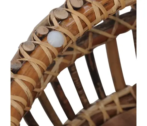 Kafijas Galdiņi, 2 Gab., Dabīga Rotanpalma Vidaxl