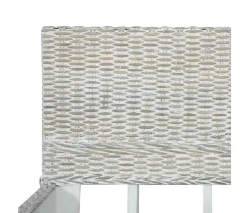 Gultas Rāmis, Pelēka Dabīgā Rotangpalma, 140X200 Cm Vidaxl