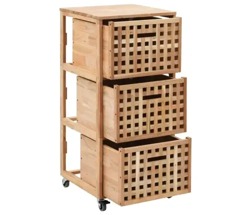 Vannasistabas Skapis, 41X41X91 Cm, Valriekstu Masīvkoks Vidaxl