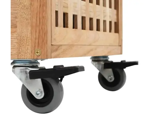 Vannasistabas Skapis, 41X41X91 Cm, Valriekstu Masīvkoks Vidaxl