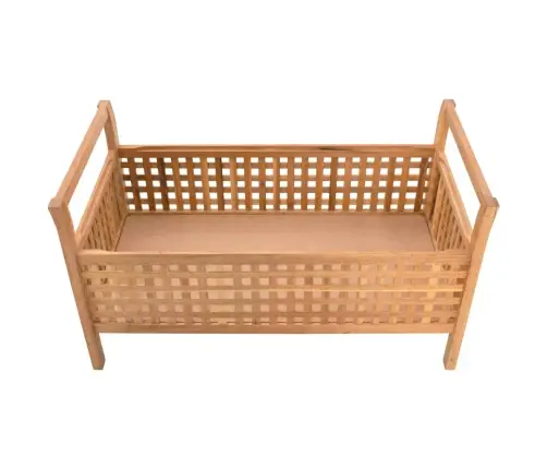 Uzglabāšanas Sols, 93X49X49 Cm, Valriekstu Masīvkoks Vidaxl