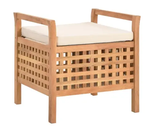 Hoiupink, 49 X 48 X 49 cm Toekas Pähklipuit