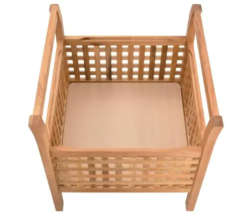 Hoiupink, 49 X 48 X 49 cm Toekas Pähklipuit