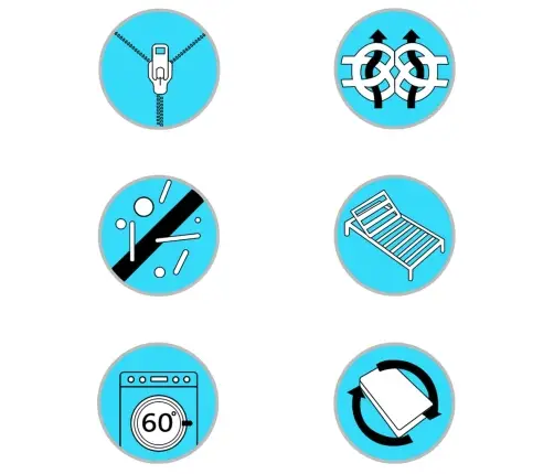 Madrats 100 X 200 Cm 7 Tsooni Pu-Vaht 10 Cm H2 H3