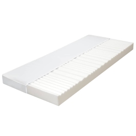 Matracis Ar 7 Zonām, 180X200 Cm, Pu Putas, 10 Cm, H2, H3 Vidaxl