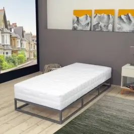 Matracis Ar 7 Zonām, 90X200 Cm, Atsperu Spoles, 20 Cm, H2  Vidaxl