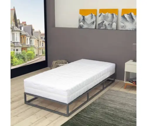 Matracis Ar 7 Zonām, 90X200 Cm, Atsperu Spoles, 20 Cm, H2  Vidaxl