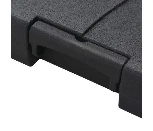 Sodo Skėtis Nuo Saulės Su Nešiojamu Pagrindu, Antracito Spalvos