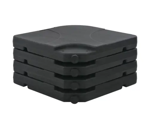 Sodo Skėtis Nuo Saulės Su Nešiojamu Pagrindu, Antracito Spalvos