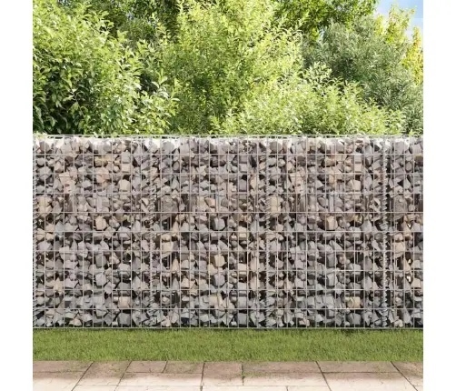 Gabiona Siena, Cinkots Tērauds, 450X30X100 Cm Vidaxl