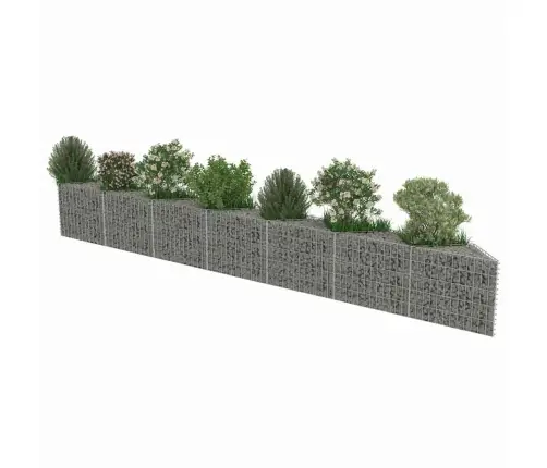 Gabiona Siena, Cinkots Tērauds, 450X30X50 Cm Vidaxl