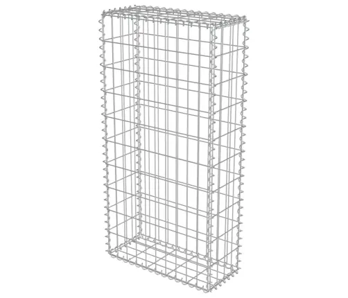 Gabions Ar Vāku, Cinkots Tērauds, 50X20X100 Cm Vidaxl