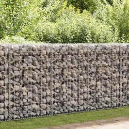 Gabions Ar Vāku, Cinkots Tērauds, 50X20X100 Cm Vidaxl