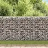 Gabions Ar Vāku, Cinkots Tērauds, 100X20X100 Cm Vidaxl