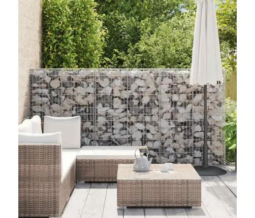 Gabions Ar Vāku, Cinkots Tērauds, 100X20X150 Cm Vidaxl