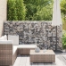 Gabions Ar Vāku, Cinkots Tērauds, 100X20X150 Cm Vidaxl