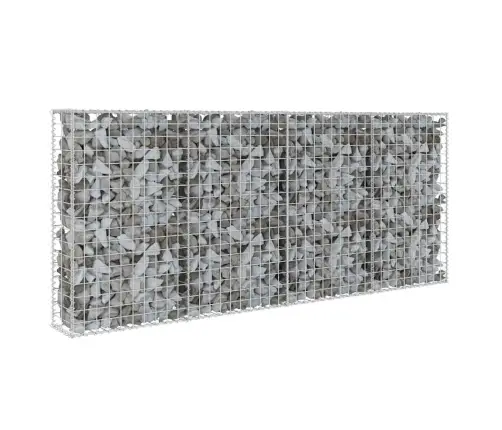 Gabions Ar Vāku, Cinkots Tērauds, 200X20X85 Cm Vidaxl