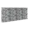 Gabions Ar Vāku, Cinkots Tērauds, 200X20X85 Cm Vidaxl