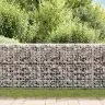 Gabions Ar Vāku, Cinkots Tērauds, 200X20X85 Cm Vidaxl