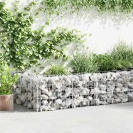 Gabions Ar Vāku, Cinkots Tērauds, 600X50X50 Cm Vidaxl