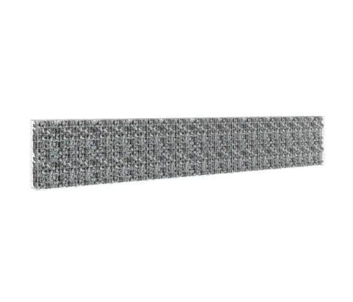 Gabions Ar Vāku, Cinkots Tērauds, 600X30X100 Cm Vidaxl