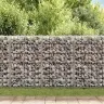 Gabions Ar Vāku, Cinkots Tērauds, 600X30X150 Cm Vidaxl