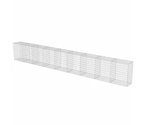 Gabions Ar Vāku, Cinkots Tērauds, 900X50X100 Cm Vidaxl