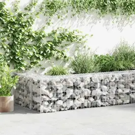 Gabions Ar Vāku, Cinkots Tērauds, 300X50X50 Cm Vidaxl