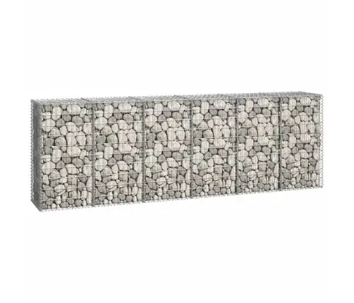 Gabions Ar Vāku, Cinkots Tērauds, 300X50X100 Cm Vidaxl