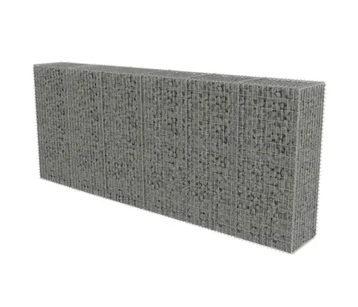 Gabions Ar Vāku, Cinkots Tērauds, 300X50X150 Cm Vidaxl