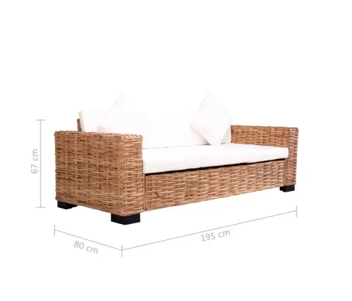 Kolmekohaline Aiadiivan, Naturaalne Rotang