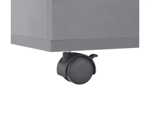 Kõrgläikega Kohvilaud, Hall, 100 X 100 X 35 Cm