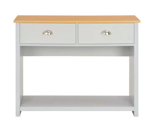 Konsoles Galds, 97X35X76 Cm, Pelēks Vidaxl