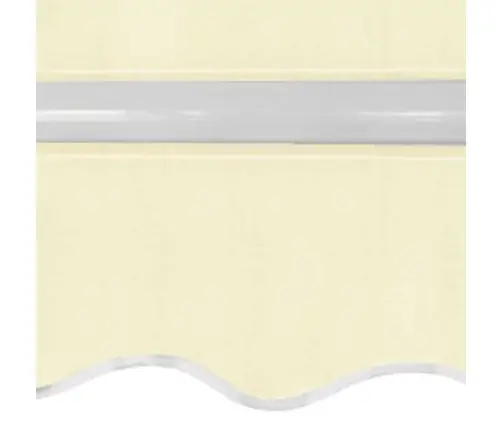 Sulankstoma Markizė, Vald. Rank. Būd., 600cm Kreminės Spalvos