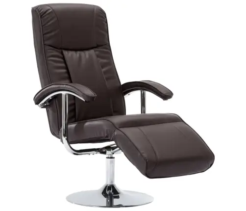 Tv Krėslas, Rudas, Dirbtinė Oda