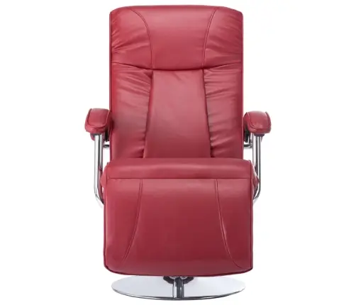 Atpūtas Krēsls, Vīnsarkana Mākslīgā Āda Vidaxl Atpūtas Krēsls, Vīnsarkana Mākslīgā Āda Vidaxl