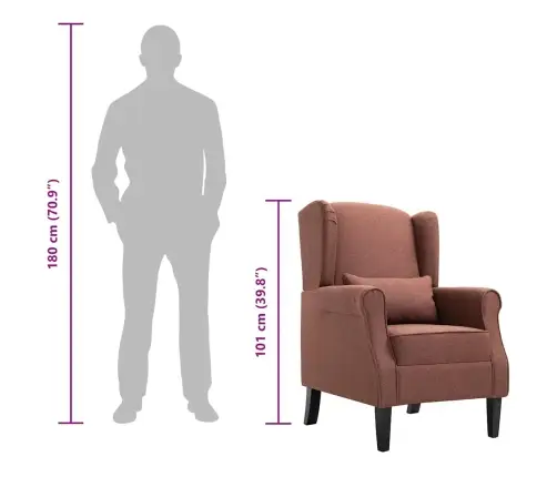 Tugitool, Pruun, Kangas