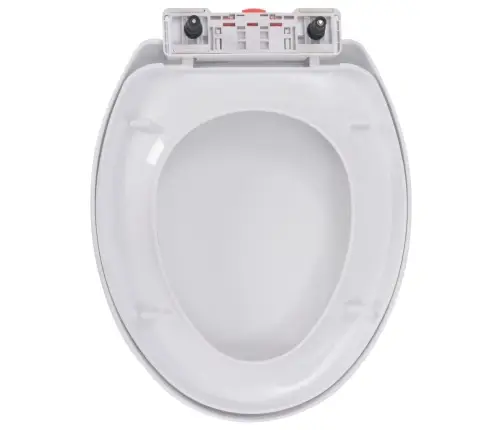 Tualetes Poda Sēdeklis, Lēnās Aizvēršanas Funkcija, Balts Vidaxl