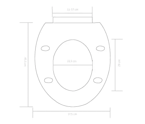 Tualetes Poda Sēdeklis, Lēnās Aizvēršanas Funkcija, Balts Vidaxl