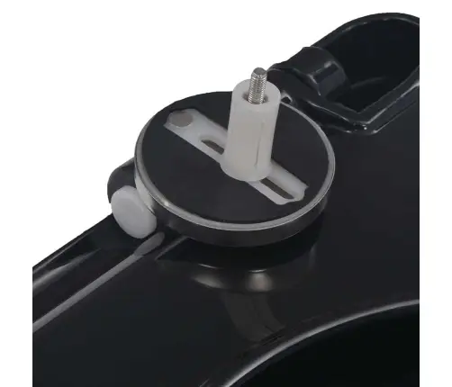 Tualetes Poda Sēdeklis, Lēnās Aizvēršanas Funkcija, Melns Vidaxl