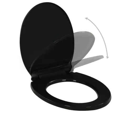 Tualetes Poda Sēdeklis, Lēnās Aizvēršanas Funkcija, Melns Vidaxl Tualetes Poda Sēdeklis, Lēnās Aizvēršanas Funkcija, Melns Vidaxl