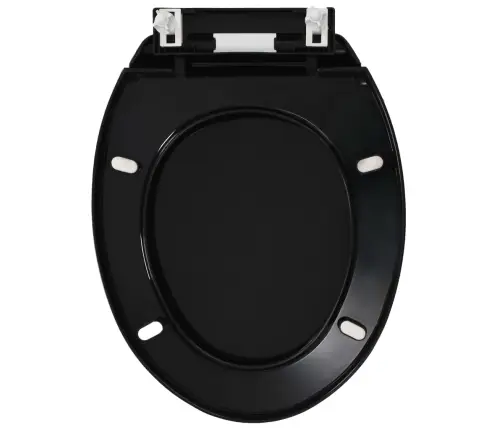 Tualetes Poda Sēdeklis, Lēnās Aizvēršanas Funkcija, Melns Vidaxl Tualetes Poda Sēdeklis, Lēnās Aizvēršanas Funkcija, Melns Vidaxl