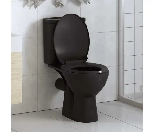 Klozeto Sėdynė Su Soft-Close Mech., Juod. Sp., Leng. Nuim. Diz.