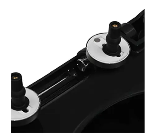 Klozeto Sėdynė Su Soft-Close Mechanizmu, Juoda